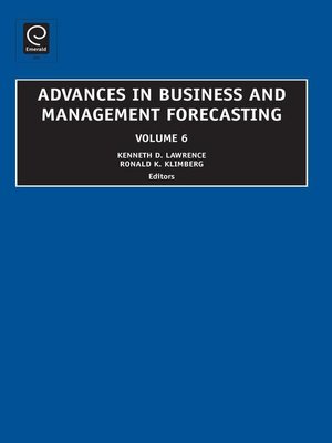cover image of Advances in Business and Management Forecasting, Volume 6